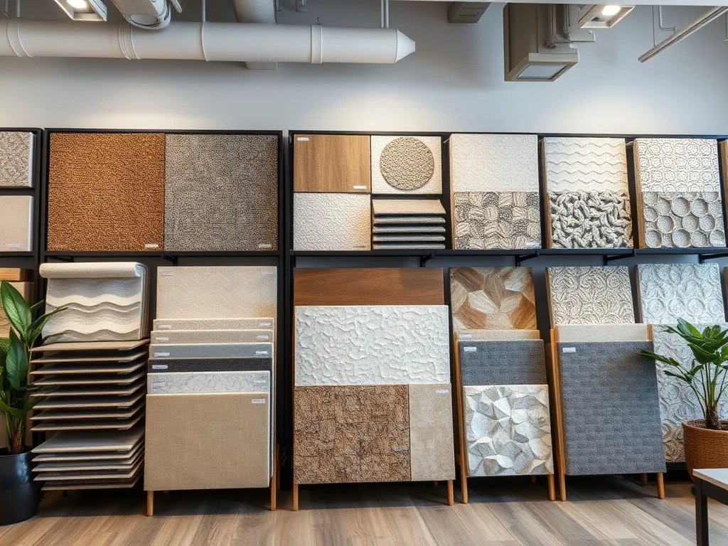 Small creative workspace with modular backdrop