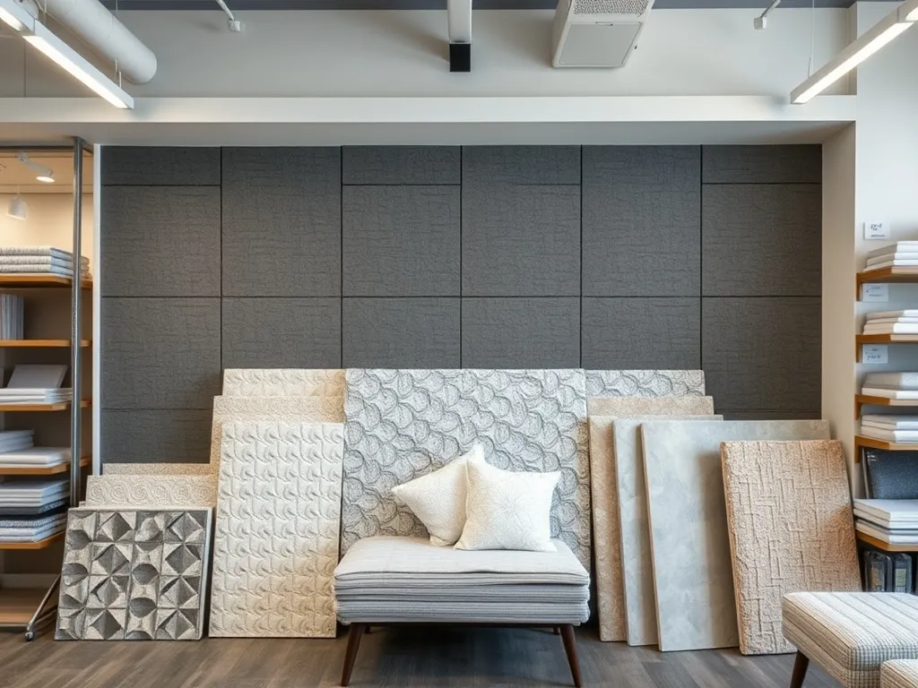 Creative studio with modular backdrop